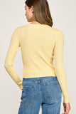Butter Bloom Eyelet Cardigan