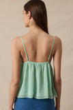 Baby Sage Cami Babydoll Top (Green)