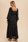 Zoe Sweetheart Maxi Dress