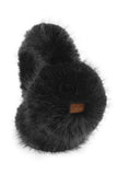 C.C Long Fur Ear Muff (Black)