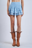 Cloud Nine Ruffle Skirt