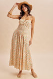 Coral Garden Dress