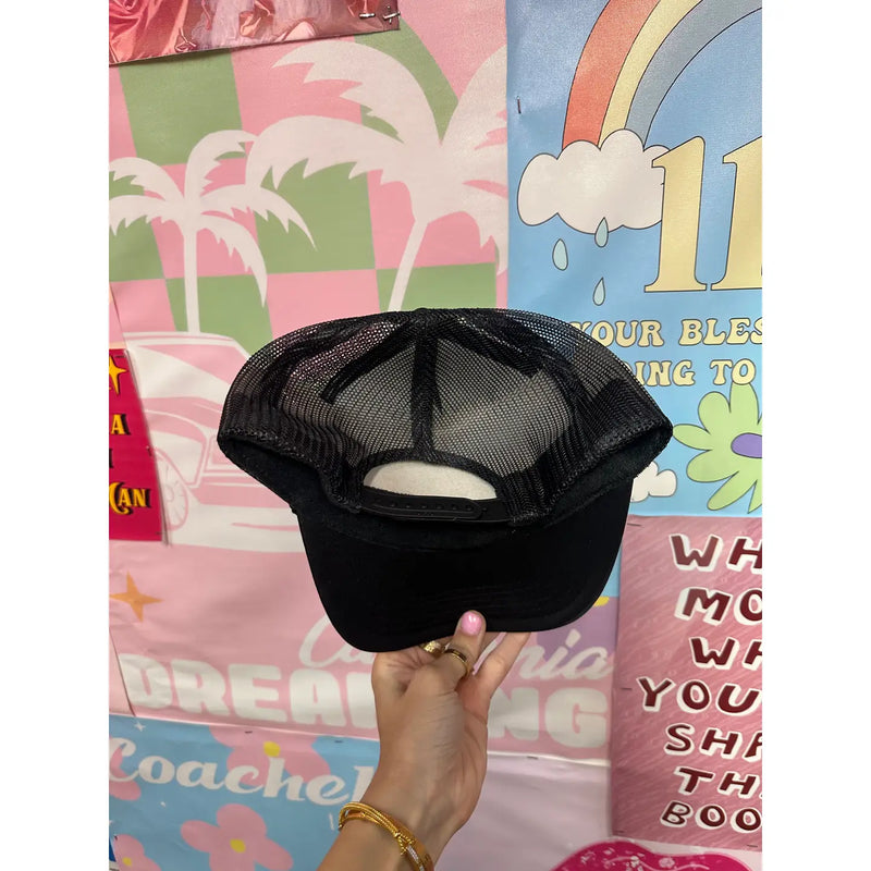 Support Day Drinking Hat (Black & Orange)