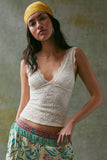 Free People Loved You First Lace Cami (Sugar Sizzle)