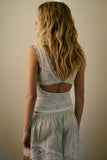 Free People Loved You First Lace Cami (Sugar Sizzle)