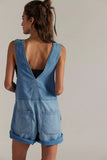 We The Free Jude Shortalls (Light Indigo)