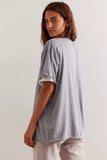 We The Free Nina Tee (Heather Grey)
