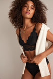 Free People Fiona Mesh Longline Bralette