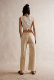 We The Free Risk Taker Mid-Rise Jeans (Ecru)