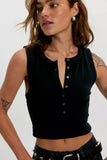 We The Free Jamie Henley Tank (Pitch Black)