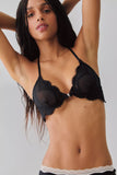 Fiona Mesh Front-Close Racerback Bralette