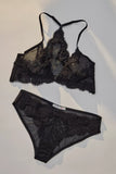 Fiona Mesh Front-Close Racerback Bralette