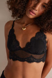 Free People Fiona Mesh Longline Bralette