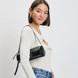 Mila Shoulder Bag (Black)