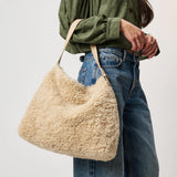 Neve Sherpa Tote Bag and Pouch