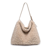 Neve Sherpa Tote Bag and Pouch