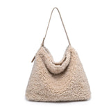 Neve Sherpa Tote Bag and Pouch