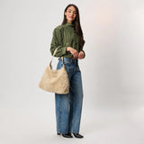Neve Sherpa Tote Bag and Pouch